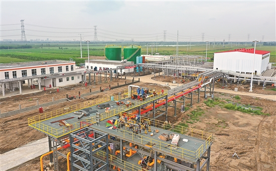 华北油田文23储气库主管线全线贯通